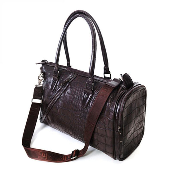 Crocodile Pattern Travel Bag