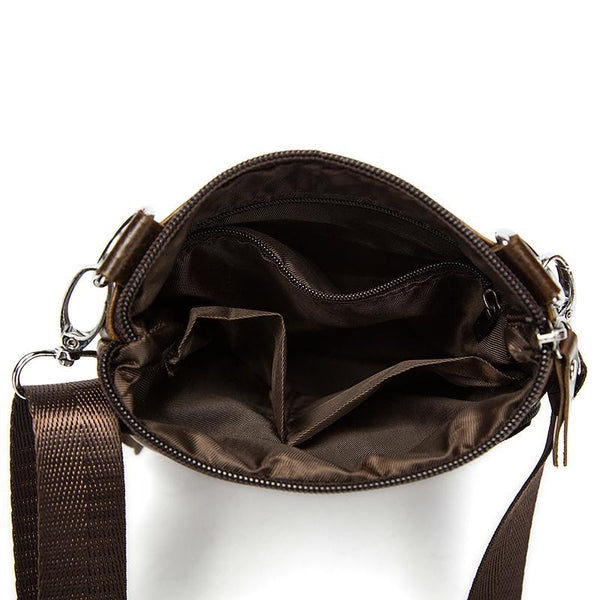 Cowhide Casual Flap Bag