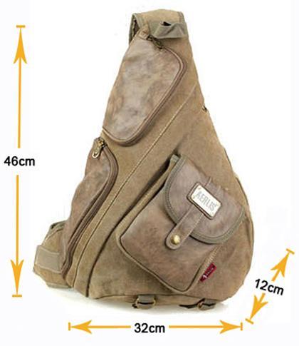 Leather Chest Daily Bag