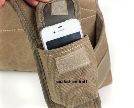 Leather Chest Daily Bag